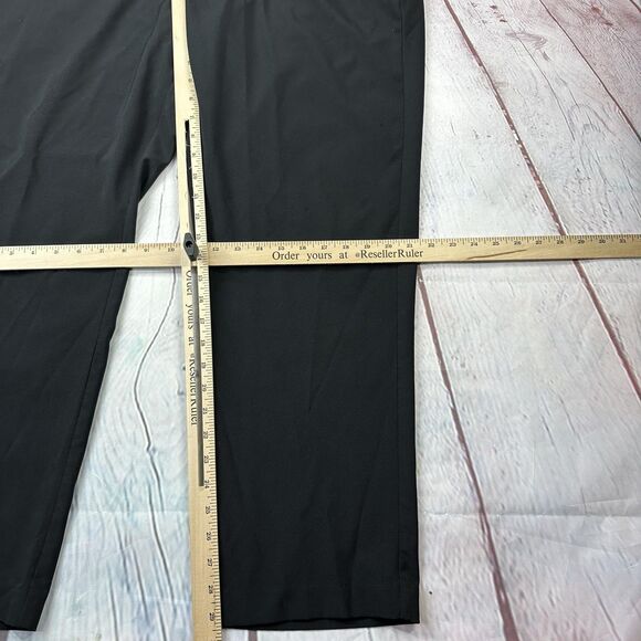 Ben Hogan Pants Mens Black Golf Dress Flat Front Stretch Performance Casual 42 - Picture 4 of 10